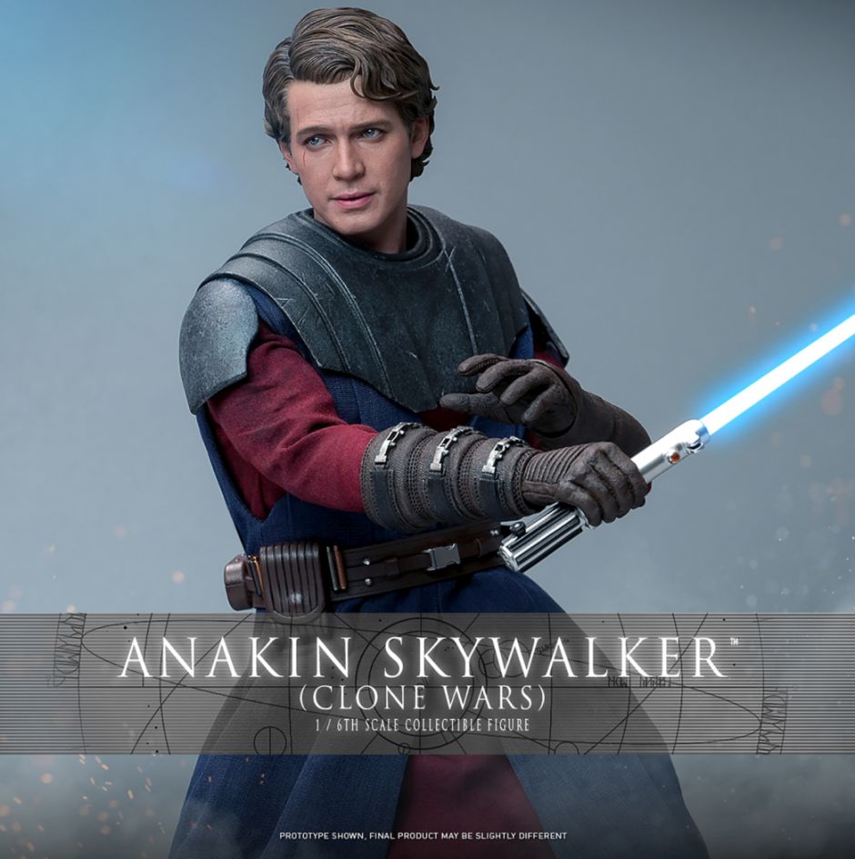 Ahsoka - Anakin Skywalker (Clone Wars) Sixth Scale Figure